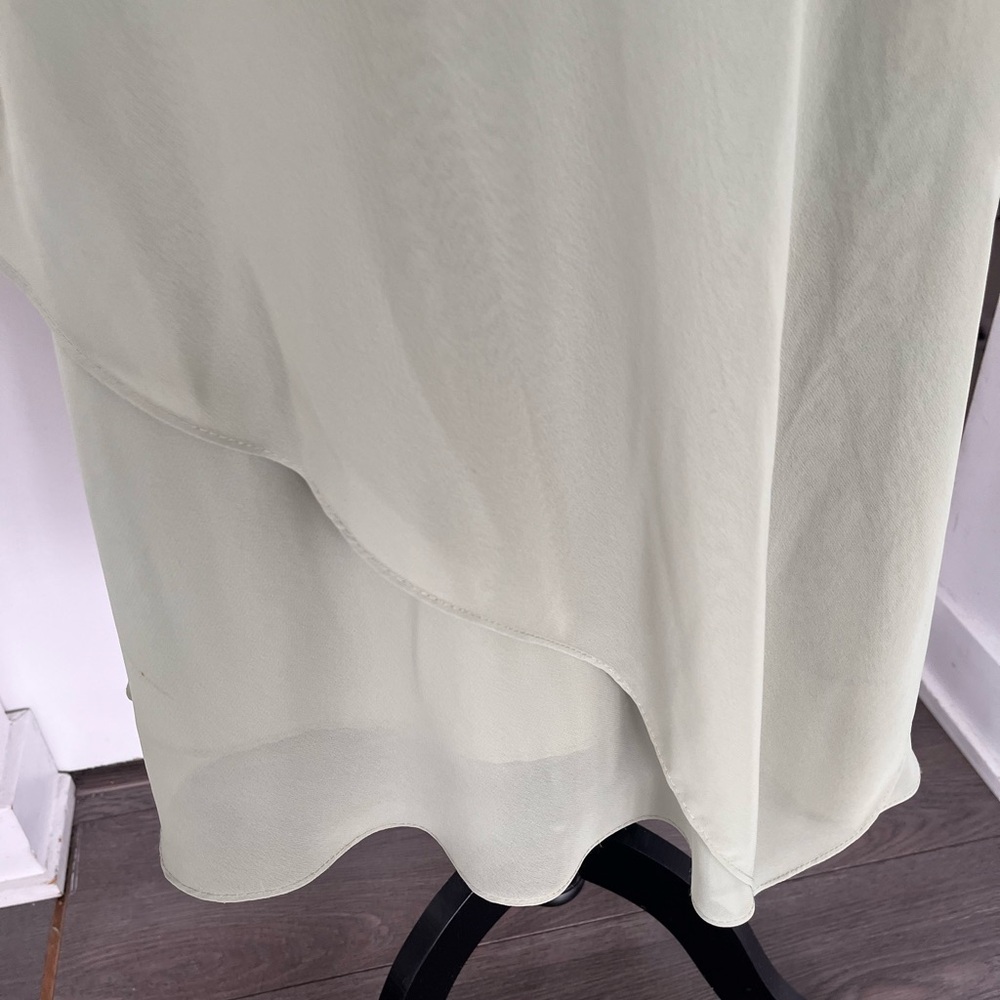 Sage Green Women's Dress- Alfred Angelo - Picture 6 of 12
